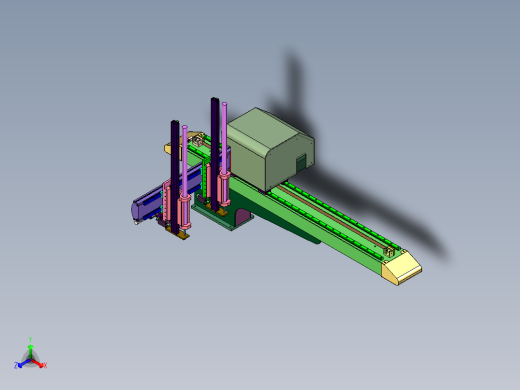 3轴伺服大型注塑机械手