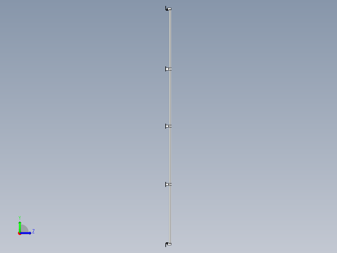 基恩士SL-JB239_back-mount_kc图纸模型左视图