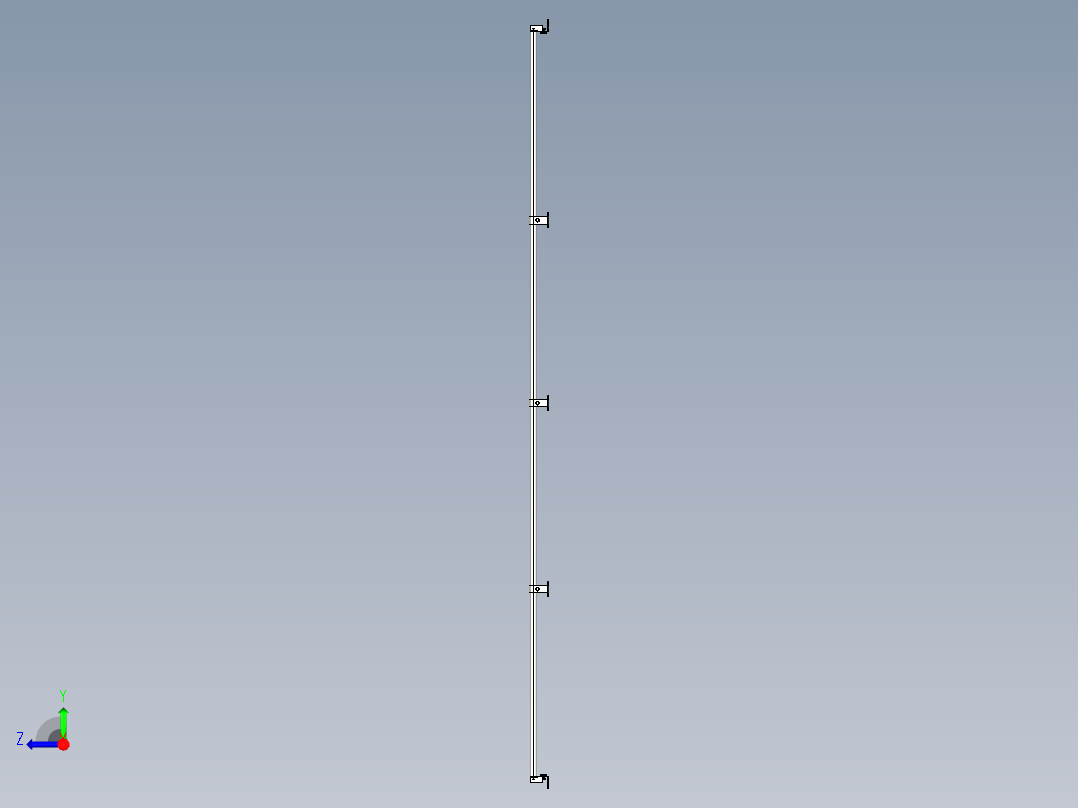 基恩士SL-JB239_back-mount_kc图纸模型右视图