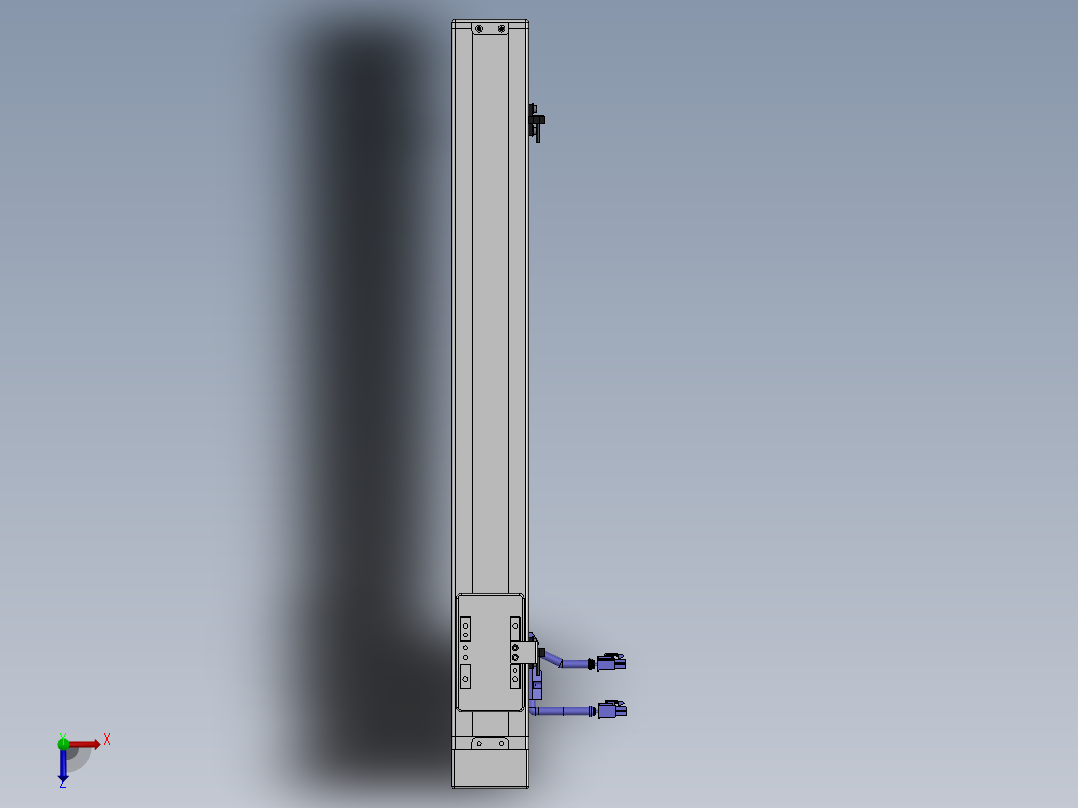 精密模组MY60-T10-450L-BM-P20B-C4-C俯视图