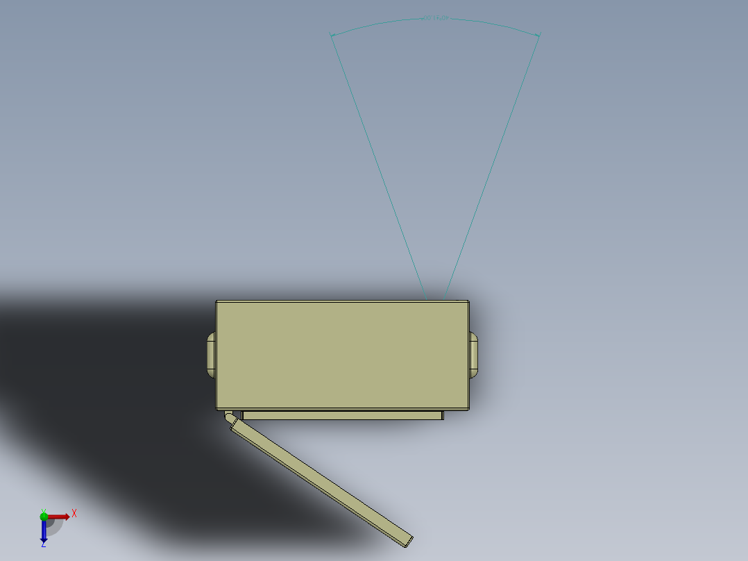 电器柜 电控柜 (52) 机械设计素材俯视图