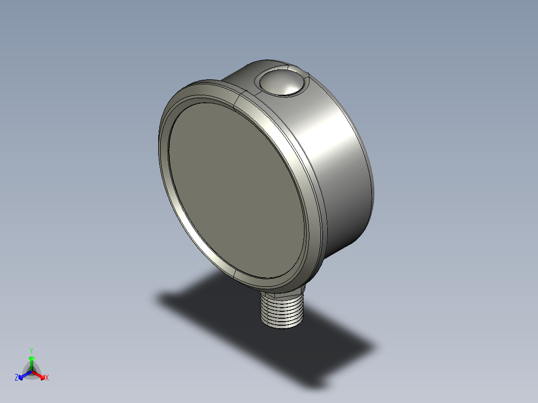 压力表正等轴测图
