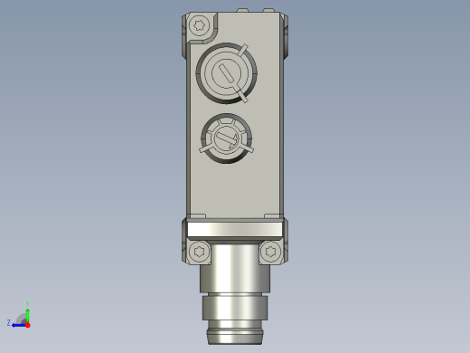 基恩士PZ-G101C_102C_kc图纸模型右视缩略图