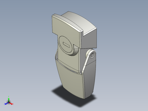 搭扣5573-3D多系列多零件图纸模型正等轴测缩略图