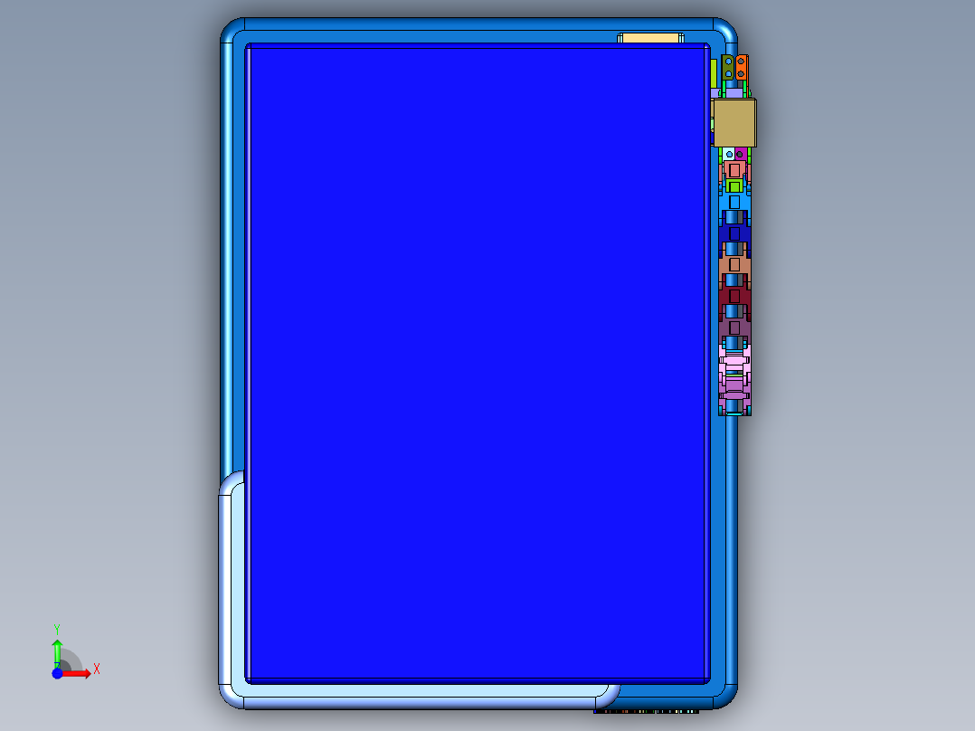 台式三轴等离子焊机前视图