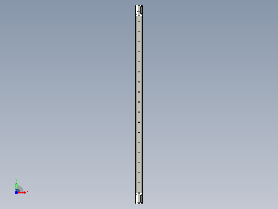 基恩士SL-V20L_T_kc图纸模型前视图