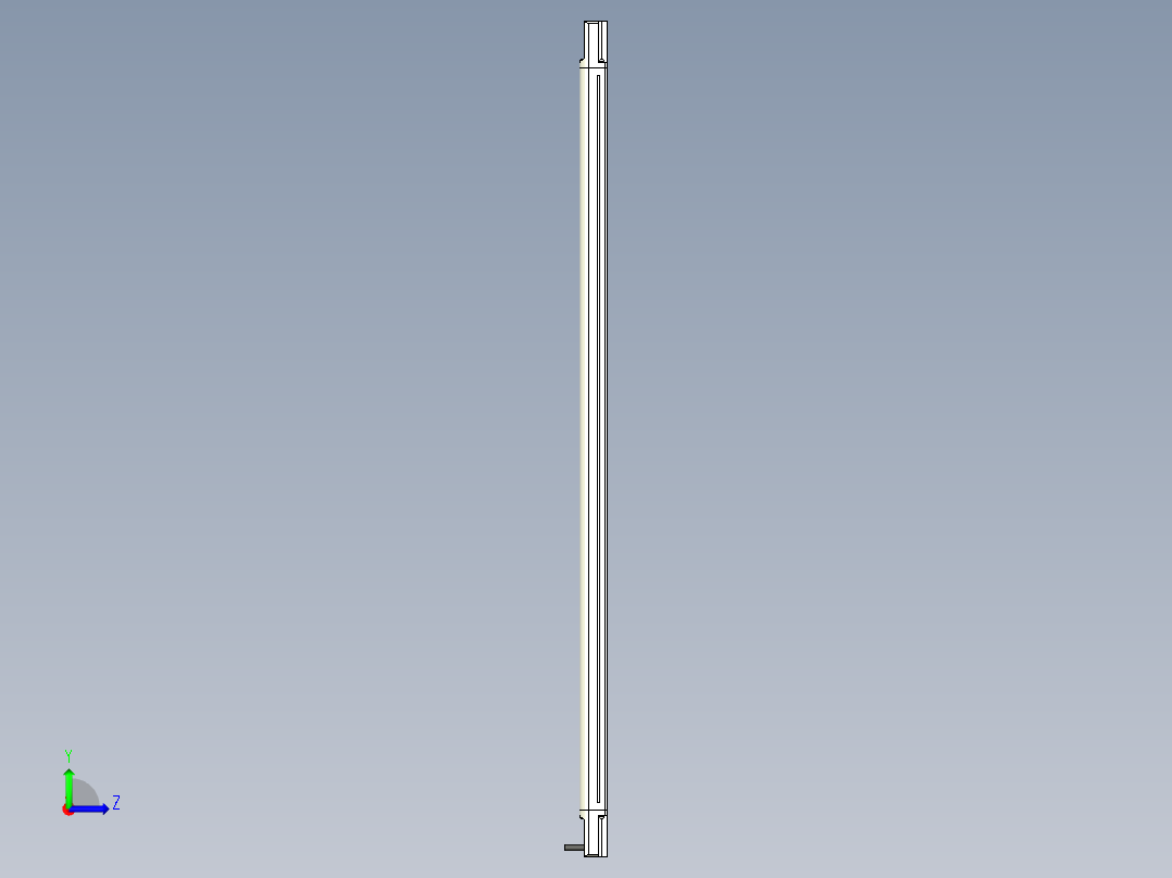 基恩士SL-V20L_T_kc图纸模型左视图