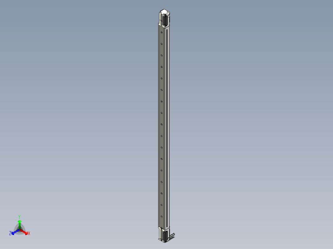 基恩士SL-V20L_T_kc图纸模型正等轴测图