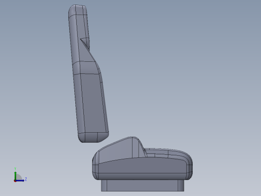 汽车座椅 (32)左视缩略图