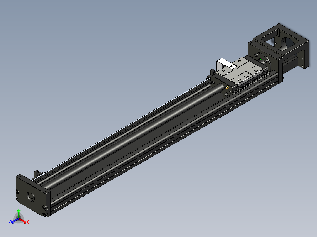 模组MK86-640A1-F0正等轴测图