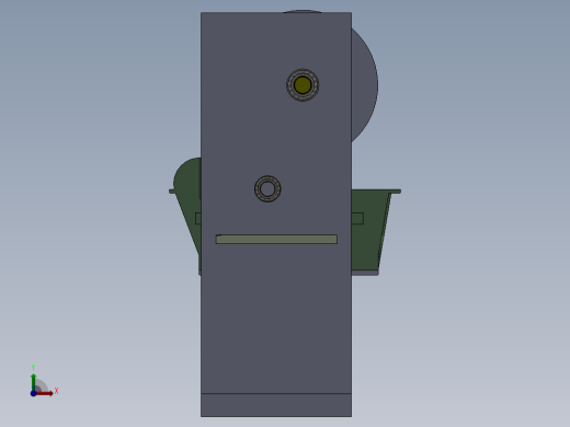 精装书壳的涂胶机构前视缩略图