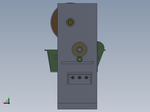 精装书壳的涂胶机构后视缩略图