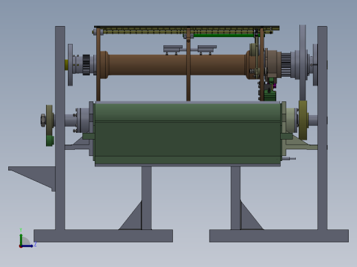 精装书壳的涂胶机构左视缩略图