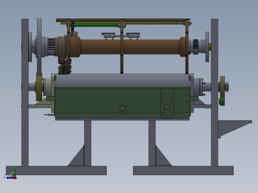 精装书壳的涂胶机构右视缩略图
