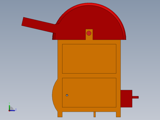 谷物脱粒机sw15左视缩略图