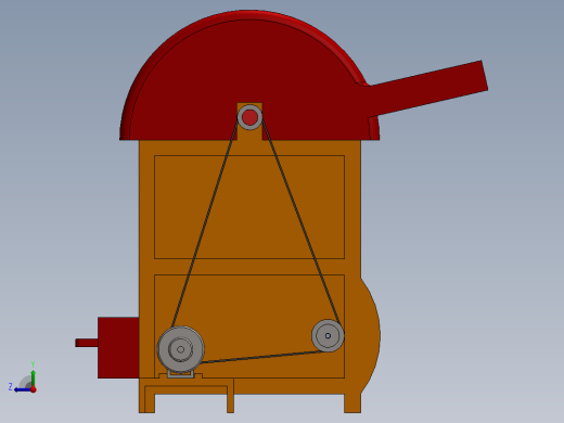 谷物脱粒机sw15右视缩略图