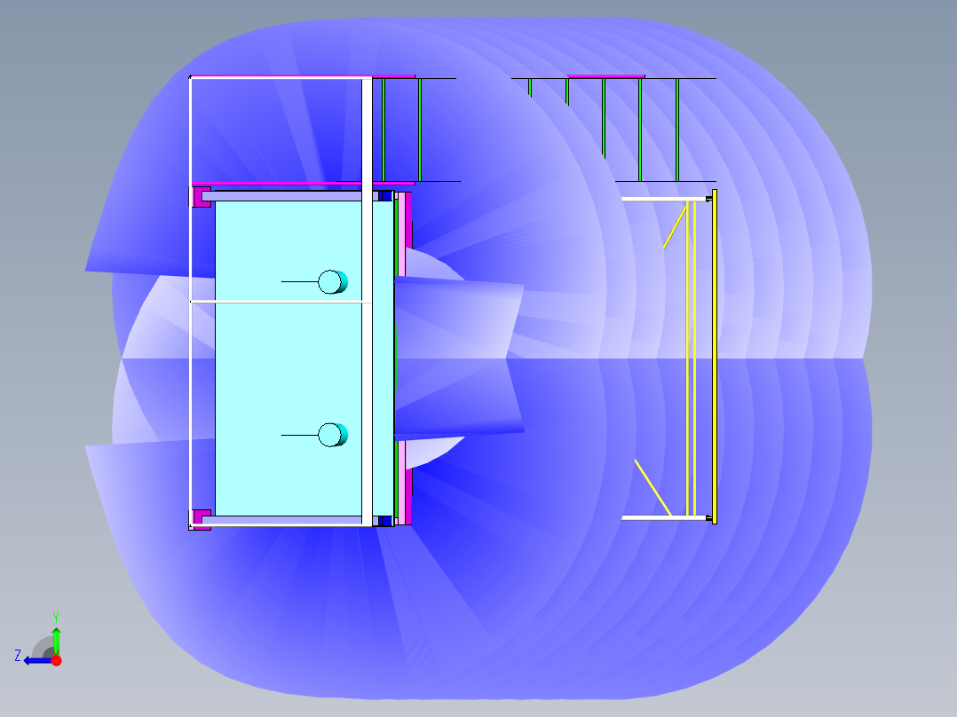 B2004017-双螺纹清洗器右视图
