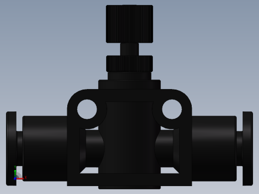 公制管道型节流阀 亿日 ESA4前视缩略图
