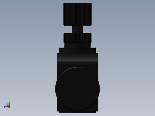 公制管道型节流阀 亿日 ESA4右视缩略图