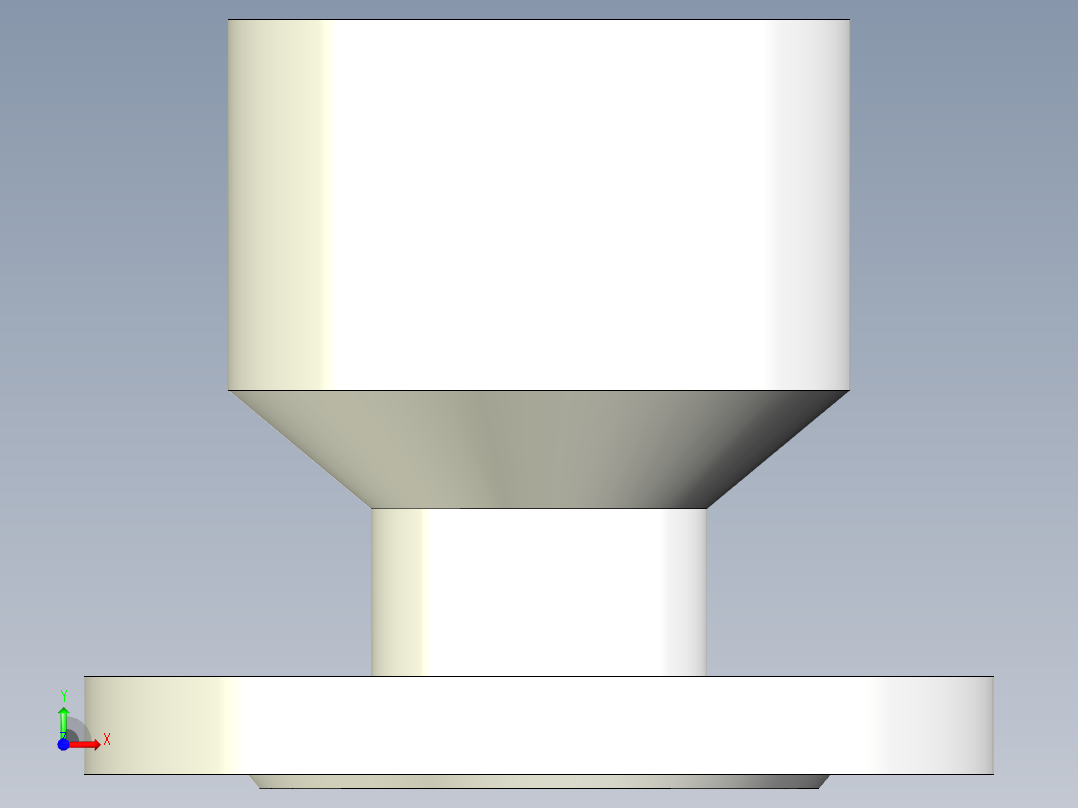 YBS型漏水口-DN40前视图