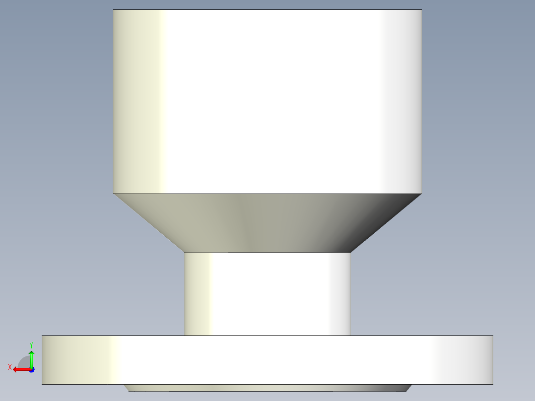 YBS型漏水口-DN40后视图
