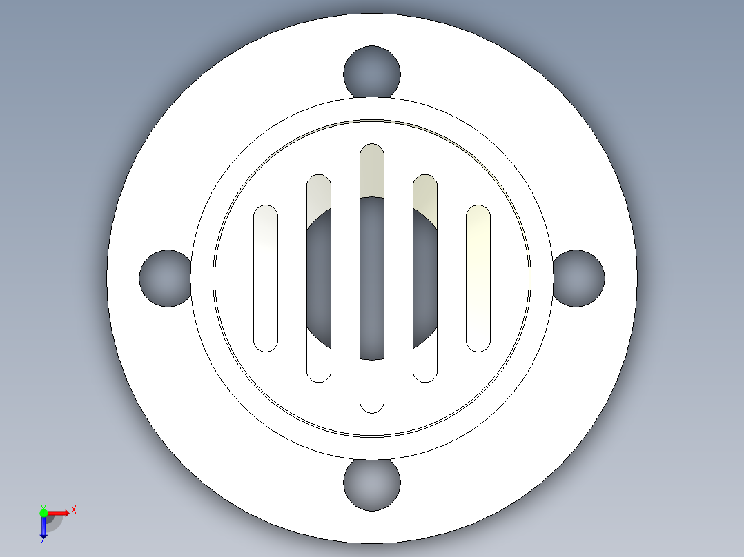 YBS型漏水口-DN40俯视图