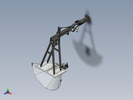 投篮训练机设计模型 1687186