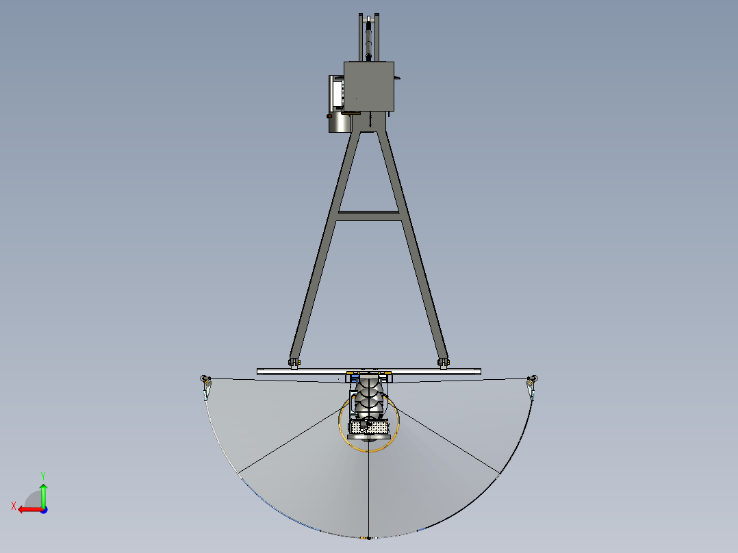 投篮训练机设计模型 1687186后视图