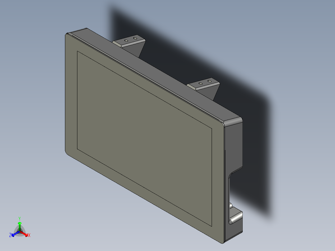 sunfounder触摸屏10 1后盖13