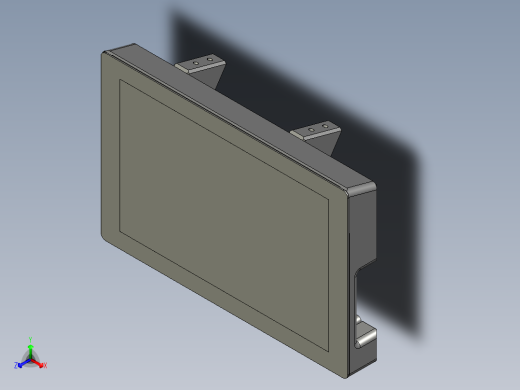sunfounder触摸屏10 1后盖13