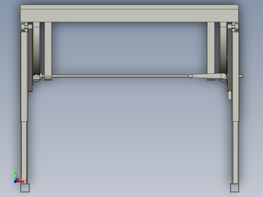 工作台640X1000cmworkbench-640x1000--stp stl前视缩略图