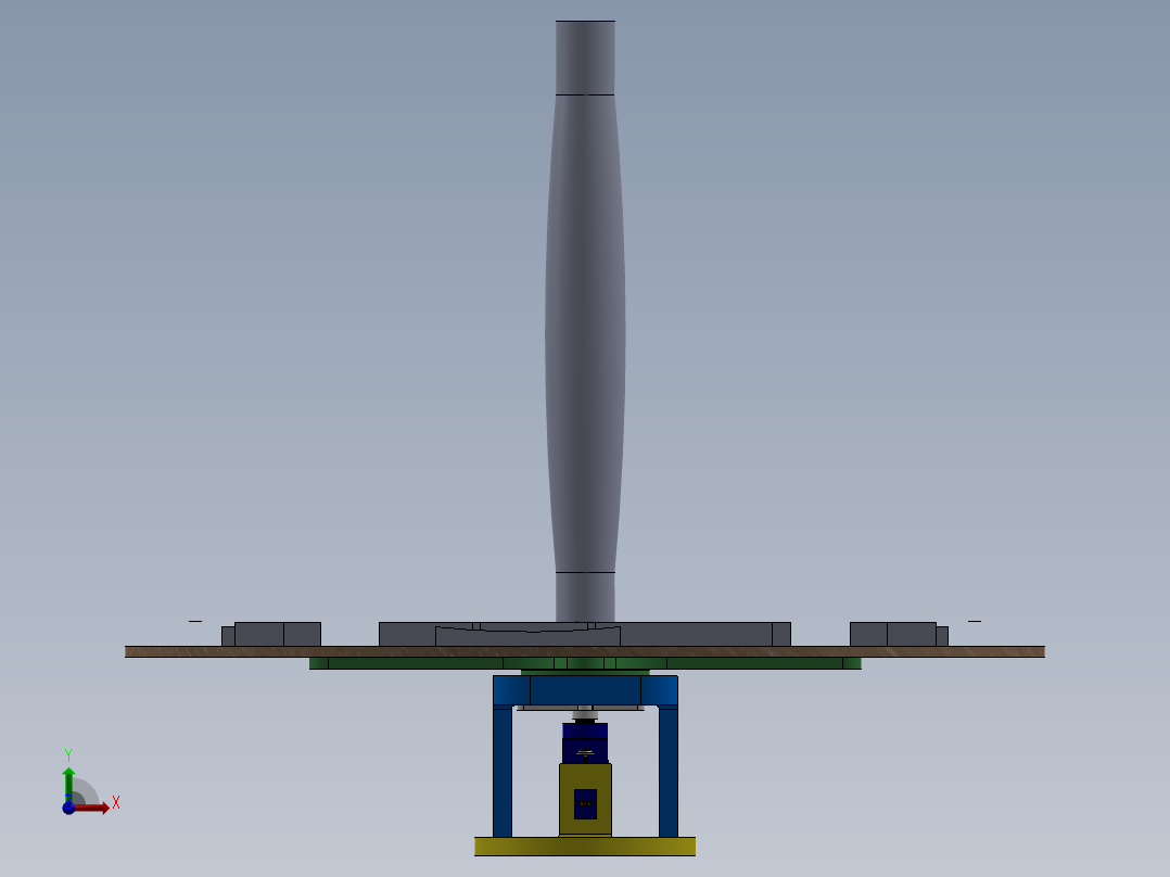 2024 年巴黎奥运会骑行旋转木马前视图