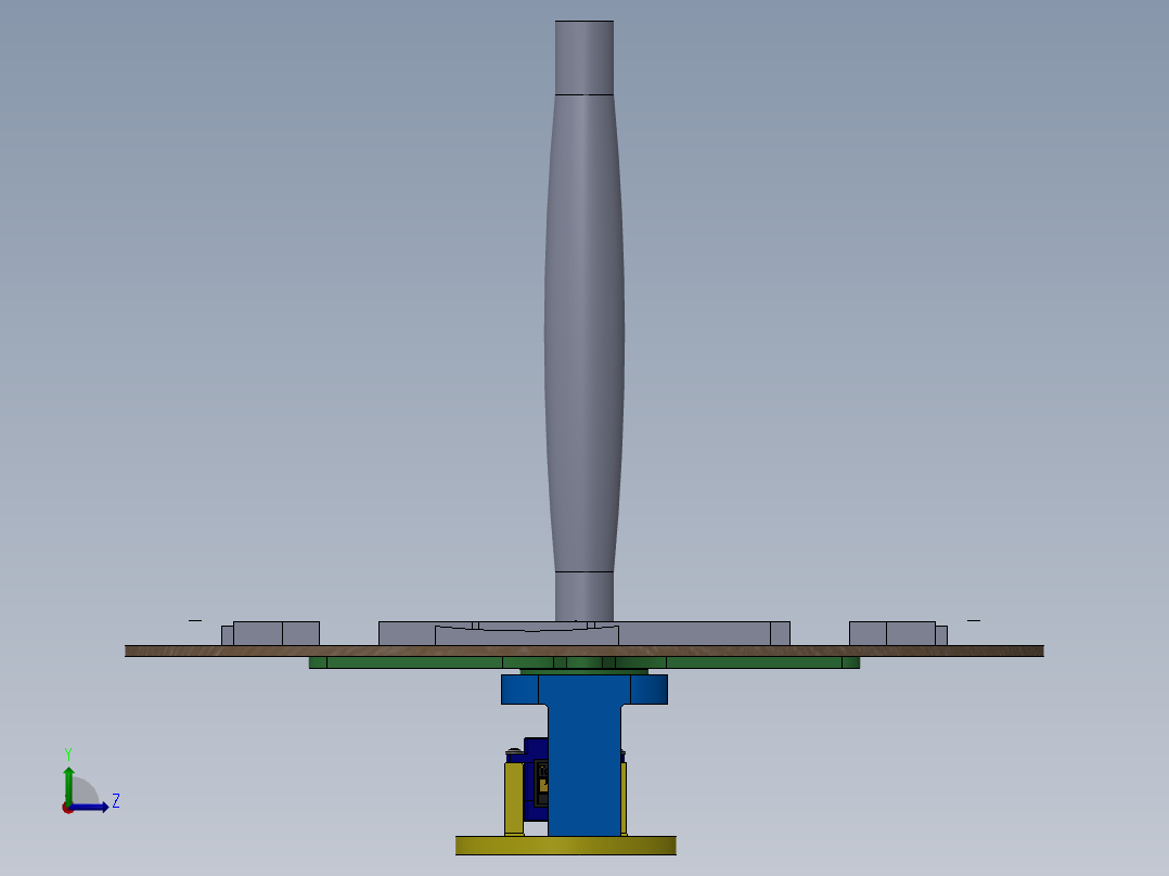 2024 年巴黎奥运会骑行旋转木马左视图
