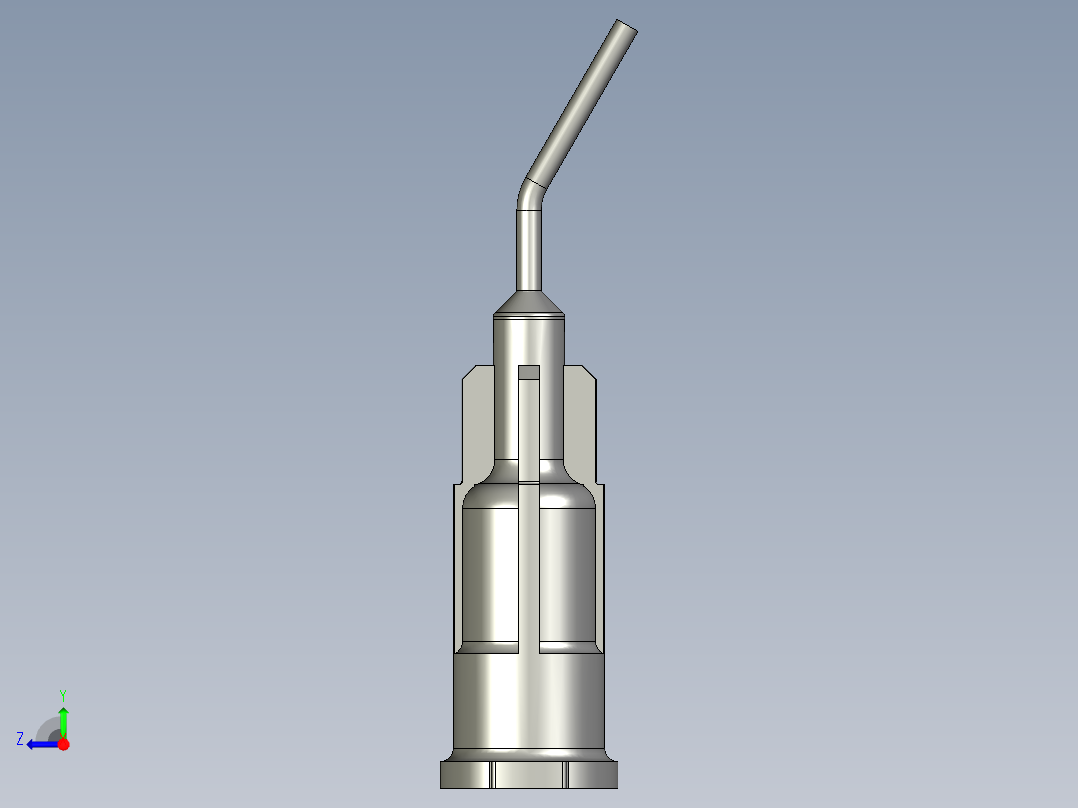一次性吸头右视图