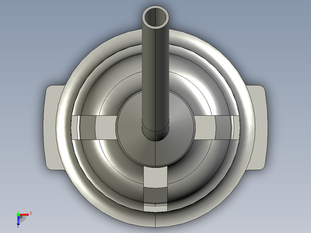 一次性吸头俯视图