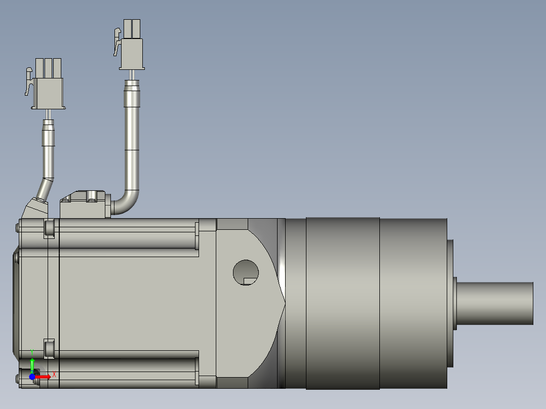 YJ-CH-MHMF082L1U2MX轴ZC前视图
