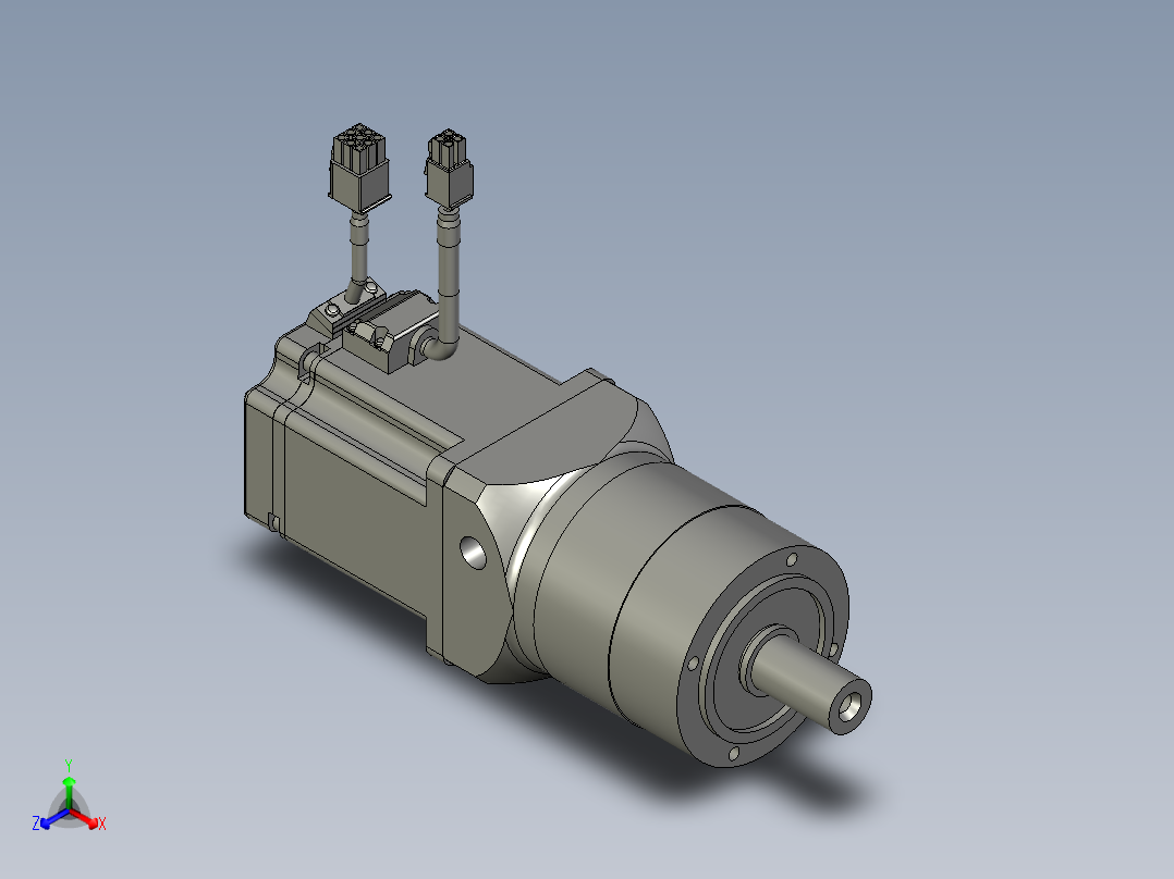 YJ-CH-MHMF082L1U2MX轴ZC正等轴测图