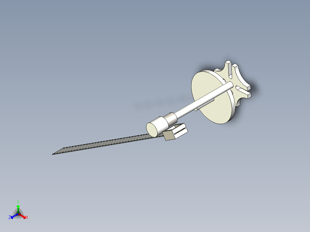 电影抓片机构3D