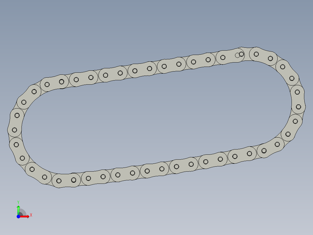 链条10A-21X21-200前视图