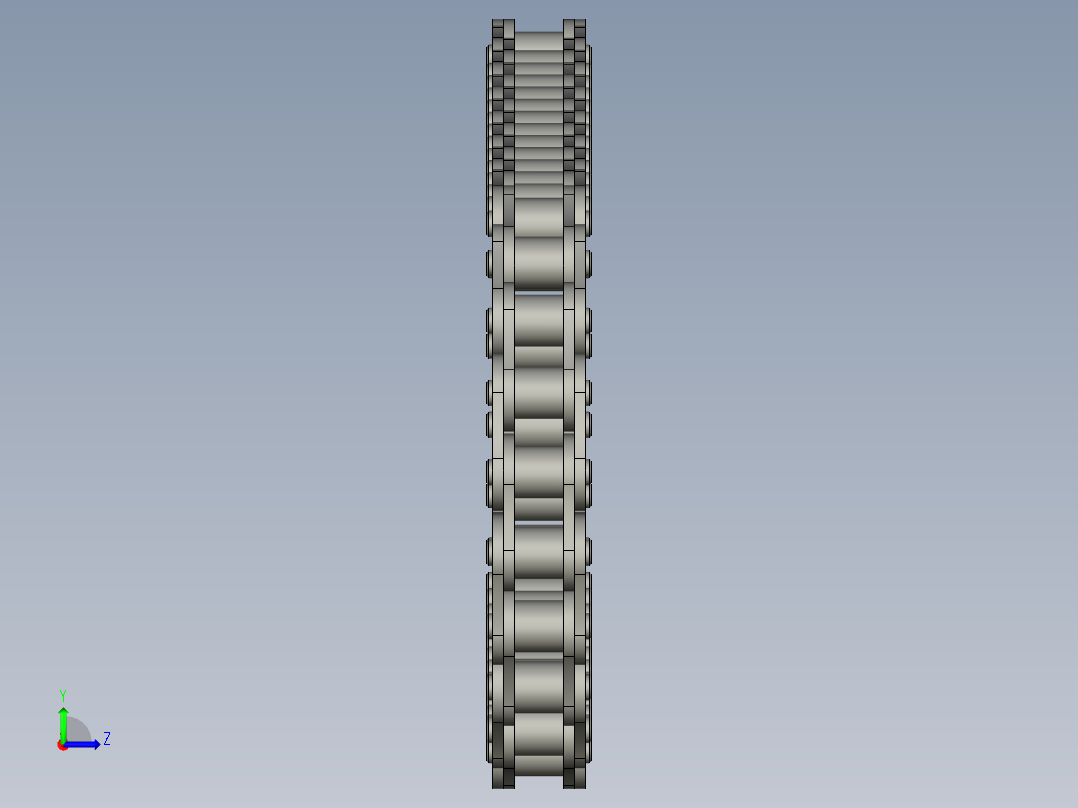 链条10A-21X21-200左视图