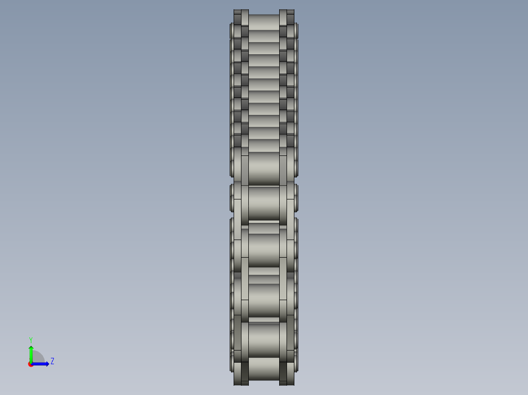 链条06B-13X13-9961左视图