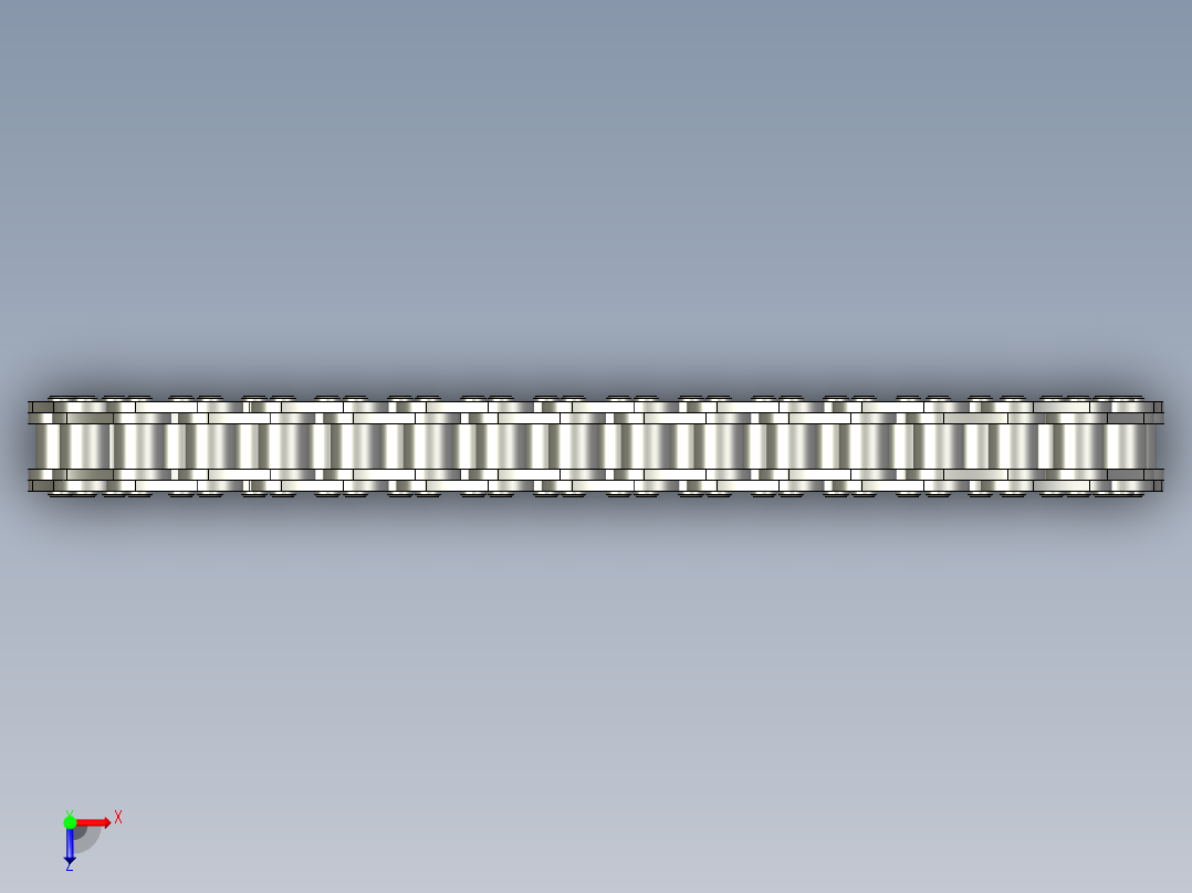 链条06B-13X13-9961俯视图