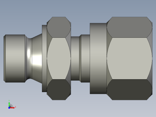 卡套式油管接头G1-4接4管前视缩略图