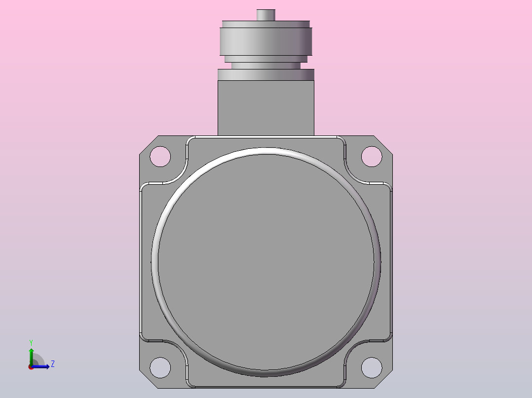 东洋电机B110-750W左视图