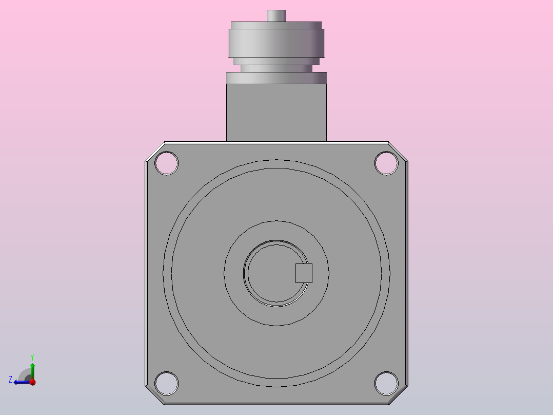 东洋电机B110-750W右视图