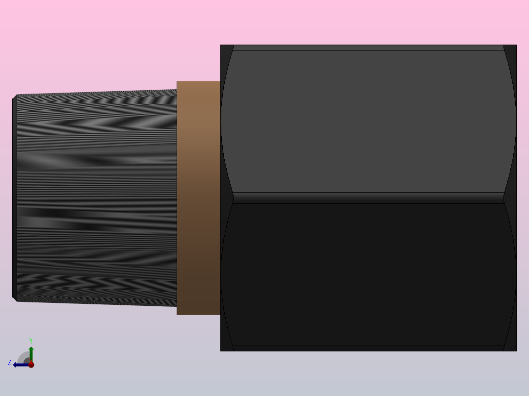 IPCVF单向阀_IPCVF 01-01(B)右视图