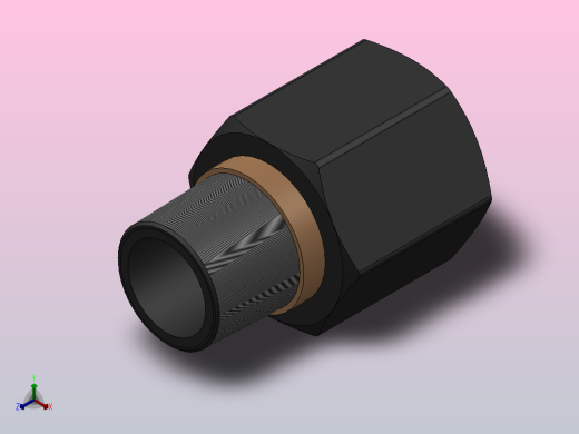 IPCVF单向阀_IPCVF 01-01(B)正等轴测缩略图