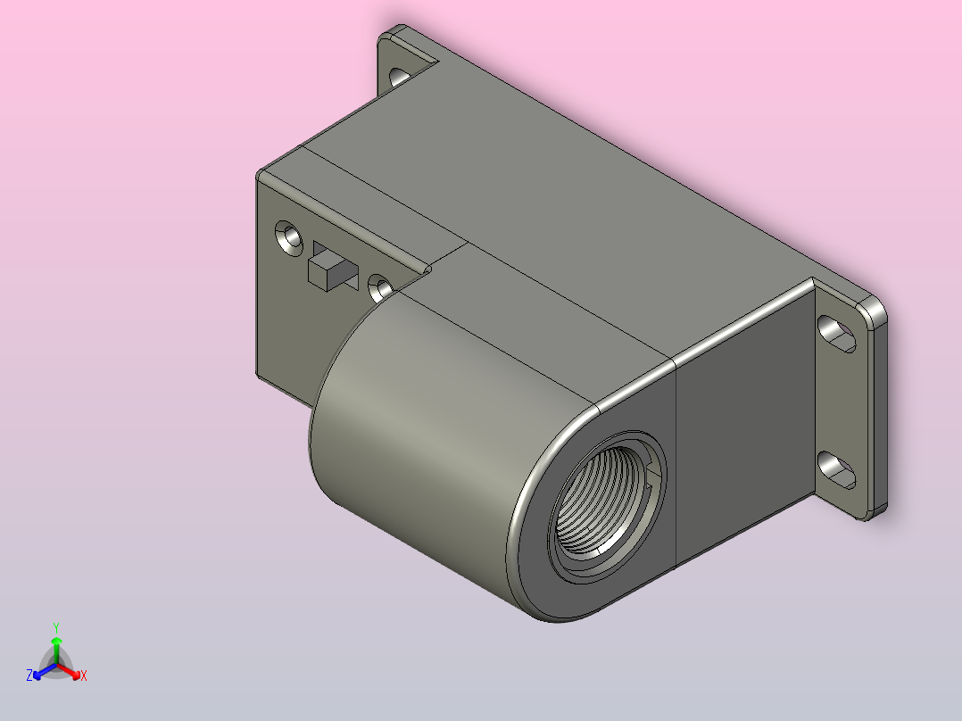 ANHP离子风嘴 静电消除器主视图