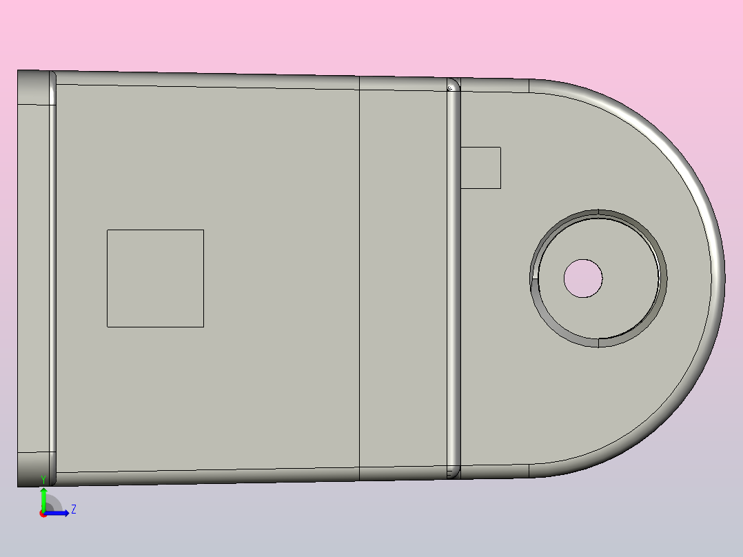 ANHP离子风嘴 静电消除器左视图