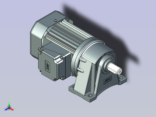 精研卧式标准电机 s250h02-L